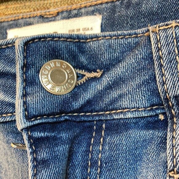 Mango Anne slim fit  high rise jeans - Picture 3 of 8